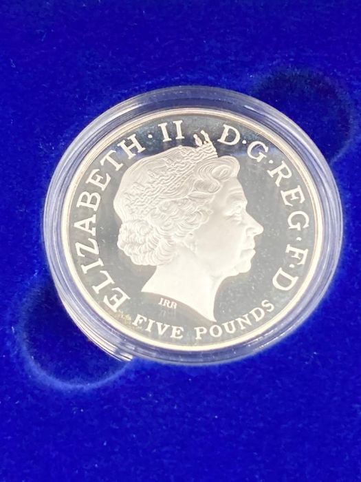 2006 Royal Mint Her Majesty Queen Elizabeth II 80th Birthday Silver Proof Coin - Image 2 of 3