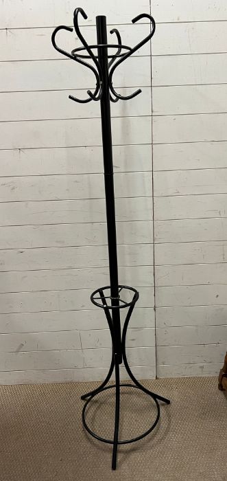 A four hook coat stand