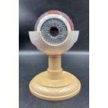 A Somso anatomical model of an eye on stand (18cm H Approx)