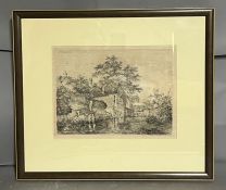 John Crome (1768-1821) Norwich signed etching 91/4 x 12 inches