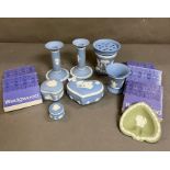 A collection of Wedgwood Jasperware