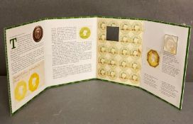 Royal Mail Victorian Stamp Ingot Collection, boxed set with ingots for Penny Black, Halfpenny Red,