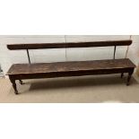 A Victorian railway bench (7ft)