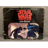 The Star Wars portfolio by Ralph McQuarrie, a selection of production paintings from the 1977