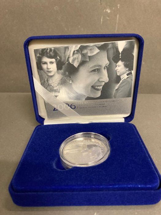 A selection of seven silver proof crown coins all with a Royal theme to include: Queen Mother - Image 8 of 8