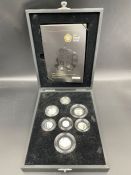 Royal Mint '2008 United Kingdom Coinage Royal Shield of Arms Silver Proof Collection' No 2545