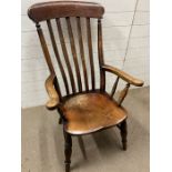 A Victorian farmhouse/Windsor chairs