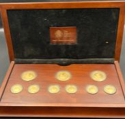 The Royal Mint Elizabeth II 2012 London Olympics 9 Coin Gold Proof Set 'Faster Higher Stronger':