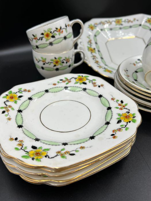 A Melba bone china tea service AF - Image 4 of 4