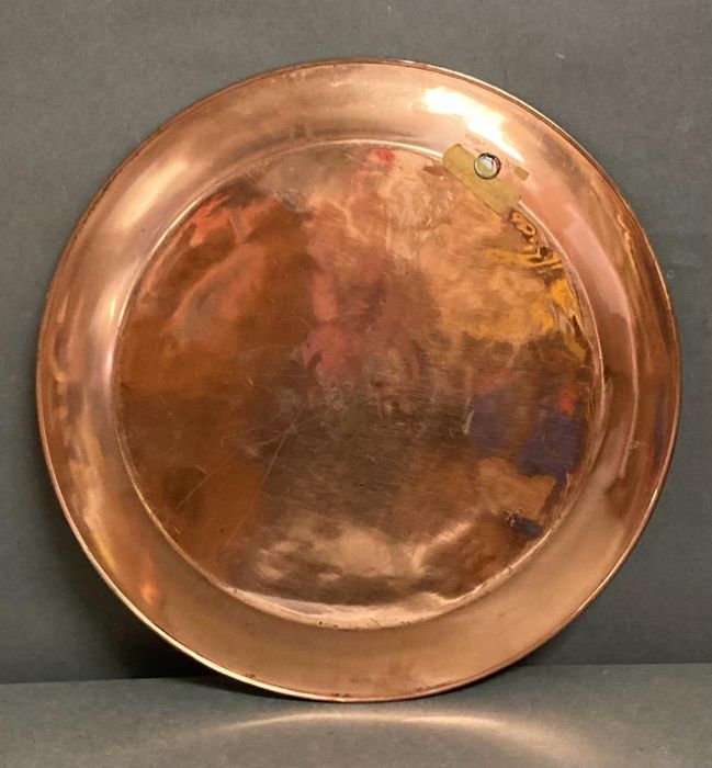 Two decorative copper trays - Image 4 of 4