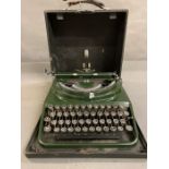 A Vintage Harrods typewriter