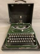 A Vintage Harrods typewriter