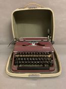 An Olympia vintage typewriter