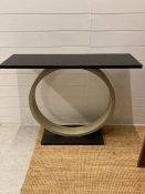 A contemporary OKA Magicus console table height 81 30 x 100