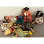 A selection of pellain puppets
