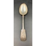 A silver spoon by Henry Williamson Ltd Sheffield 1901