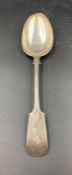 A silver spoon by Henry Williamson Ltd Sheffield 1901