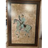 Persian school (20th Century) 'Falconer On Horse' (The Proceeds from the sale of this lot are