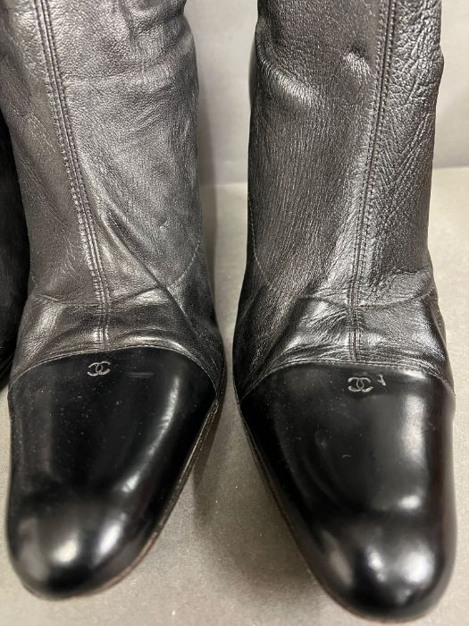 Four pairs of ladies boots by Emma Hopes, Chanel and Lankin, size 41 - Image 2 of 15