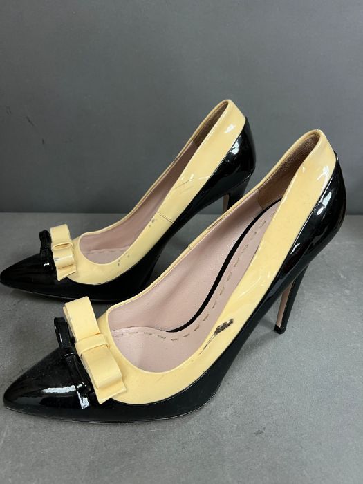 Black and cream Miu Miu heels size 41 - Image 2 of 5