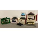 A small selection of diecast vehicles to include: Oxford Diecasts John West and Bekonscot, Corgi