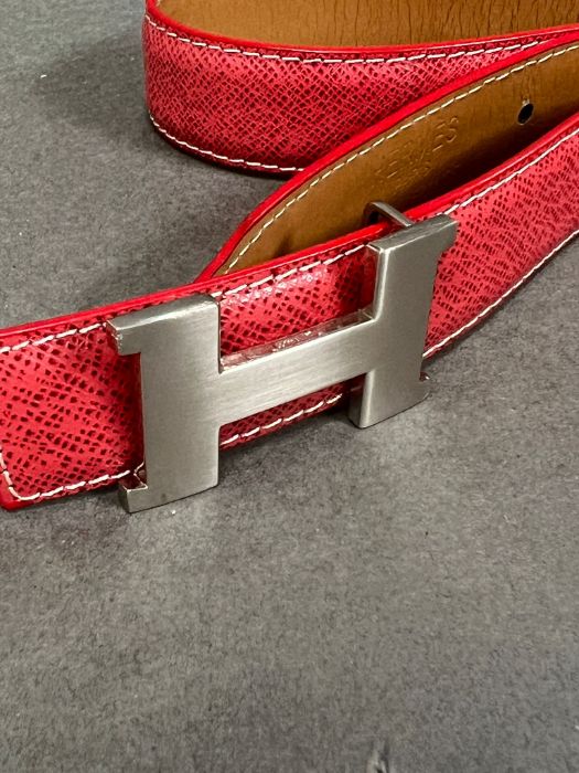 Hermes belt 44inch length - Image 2 of 5