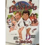 Studio canal Film posters undistributed "The Likely Lads 1976" one sheet poster 27cm x 40cm