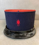 WWII French Gendarme police hat