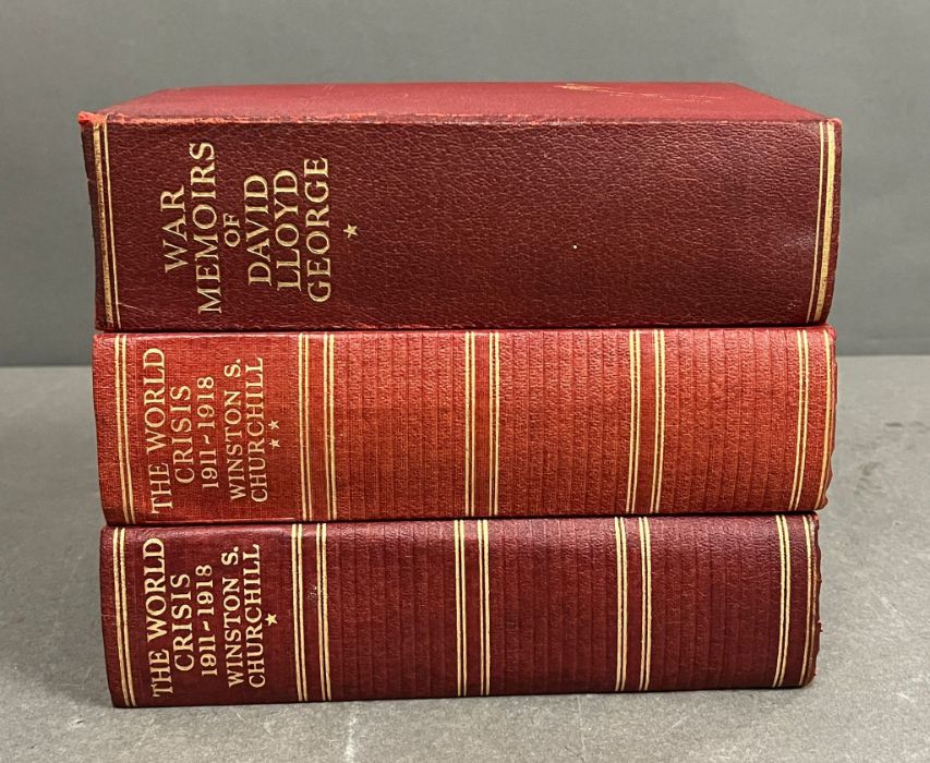 The World Crisis 1911-1918 Winston Churchill Volumes 1 and 2 an d War Memories of David Lloyd