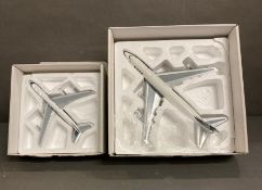 Two collectable boxed models of BOAC airliners