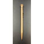 A 9ct gold filled propelling pencil by Wahl Eversharp & co