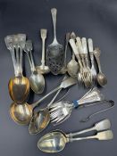 A selection of quality silver plated cutlery.