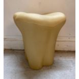 A Phillipe starck gold tooth stool for XO France (H45cm)