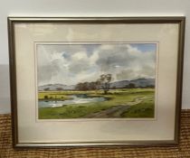 James Fletcher Watson watercolour, signed lower left (British 1913 - 2004)