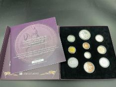 The Longest Reigning Monarch commemorative coin and stamp set