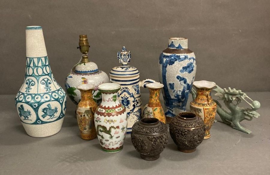 A selection ceramics, various countries and styles
