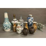 A selection ceramics, various countries and styles