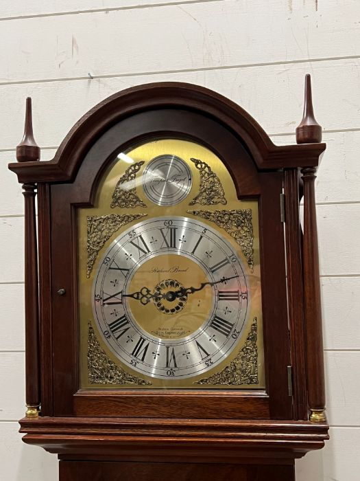 A contemporary grandfather clock by Richard Bread England - Image 2 of 2