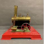 A Mamod SE3 static steam engine