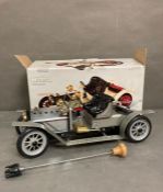 A Mamod Steam Roadster, boxed without fuel tray