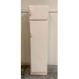 A Remploy white painted two door kitchen unit (H176cm W46cm D46cm)
