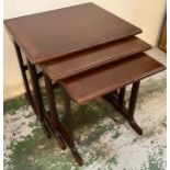 A trio of nesting tables