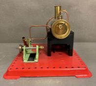 A Mamod static steam engine AF