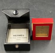 Small Hermes travel clock