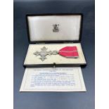 An MBE cased.