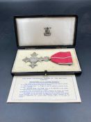 An MBE cased.