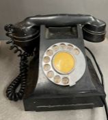A Bakerlite dial phone