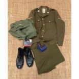 An English Infantry military uniform