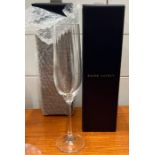 A pair of Ralph Lauren champagne flutes