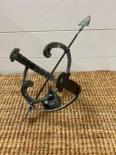 A sundial armillary sphere (24cm x 40cm)